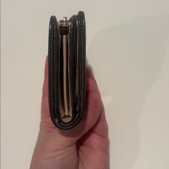 Furla leather tan small zip around and snap wallet - Picture 5 of 9